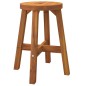 vidaXL Taburete redondo madera maciza de acacia marrón 38x38x45 cm vidaXL Taburete redondo madera maciza de acacia marrón 38x38x45 cm
