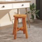 vidaXL Taburete redondo madera maciza de acacia marrón 38x38x45 cm vidaXL Taburete redondo madera maciza de acacia marrón 38x38x45 cm