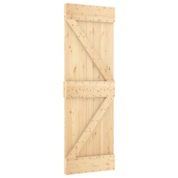 vidaXL Puerta NARVIK madera maciza pino 70x210 cm