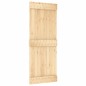 vidaXL Puerta NARVIK madera maciza pino 80x210 cm