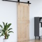 vidaXL Puerta NARVIK madera maciza pino 80x210 cm