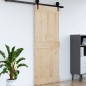vidaXL Puerta NARVIK madera maciza pino 90x210 cm