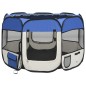 vidaXL Parque de perros plegable y bolsa de transporte azul 90x90x58cm vidaXL Parque de perros plegable y bolsa de transporte azul 90x90x58cm
