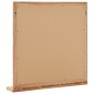 vidaXL Espejo de cuarto de baño madera maciza de nogal 60x12x62 cm vidaXL Espejo de cuarto de baño madera maciza de nogal 60x12x62 cm