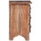 vidaXL Mesita de noche de madera maciza reciclada 30x30x51 cm vidaXL Mesita de noche de madera maciza reciclada 30x30x51 cm