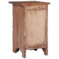 vidaXL Mesita de noche de madera maciza reciclada 30x30x51 cm vidaXL Mesita de noche de madera maciza reciclada 30x30x51 cm