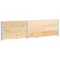 vidaXL Collares de caja de palé 3 uds madera maciza de pino 100x150 cm vidaXL Collares de caja de palé 3 uds madera maciza de pino 100x150 cm