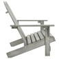 vidaXL Otomana Adirondack de jardín 2 plazas madera de abeto gris vidaXL Otomana Adirondack de jardín 2 plazas madera de abeto gris
