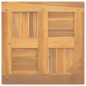 vidaXL Tablero de mesa cuadrado madera maciza de teca 40x40x2,5 cm vidaXL Tablero de mesa cuadrado madera maciza de teca 40x40x2,5 cm