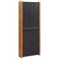 vidaXL Biombo divisor de 6 paneles negro 420x180 cm vidaXL Biombo divisor de 6 paneles negro 420x180 cm