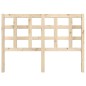 vidaXL Cabecero de cama madera maciza de pino 140,5x4x100 cm