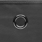 vidaXL Cajas de almacenaje con tapas 10 uds gris 28x28x28 cm