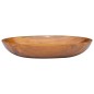 vidaXL Lavabo de madera maciza de teca 60x40x10 cm vidaXL Lavabo de madera maciza de teca 60x40x10 cm