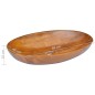 vidaXL Lavabo de madera maciza de teca 60x40x10 cm vidaXL Lavabo de madera maciza de teca 60x40x10 cm