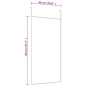 vidaXL Espejo de puerta cristal y aluminio dorado 40x80 cm vidaXL Espejo de puerta cristal y aluminio dorado 40x80 cm