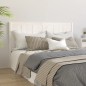 vidaXL Cabecero de cama madera maciza de pino blanco 165,5x4x100 cm
