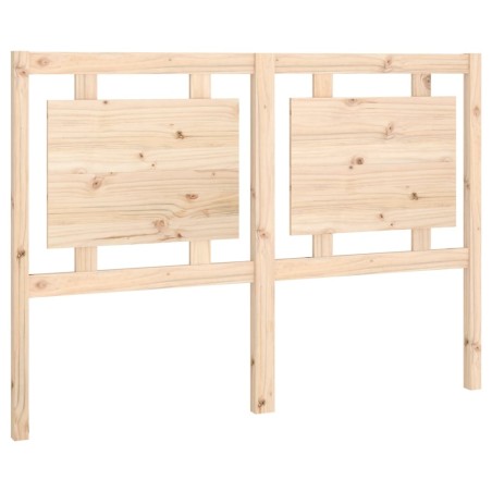 vidaXL Cabecero de cama madera maciza de pino 140,5x4x100 cm