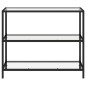 vidaXL Estantería transparente de vidrio templado 100x36x90 cm vidaXL Estantería transparente de vidrio templado 100x36x90 cm