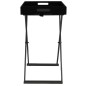 vidaXL Mesa plegable MDF negra 48x34x61 cm vidaXL Mesa plegable MDF negra 48x34x61 cm