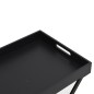 vidaXL Mesa plegable MDF negra 48x34x61 cm vidaXL Mesa plegable MDF negra 48x34x61 cm
