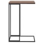 vidaXL Mesa auxiliar de madera de ingeniería negro 40x30x59 cm vidaXL Mesa auxiliar de madera de ingeniería negro 40x30x59 cm