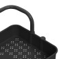 vidaXL Carrito de cocina 3 niveles hierro y ABS negro 42x35x85 cm vidaXL Carrito de cocina 3 niveles hierro y ABS negro 42x35x85 cm