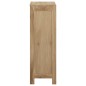 vidaXL Cómoda de madera maciza de teca 55x30x90 cm