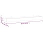 vidaXL Estantes de pared 2 unidades madera maciza de teca 90x15x6 cm vidaXL Estantes de pared 2 unidades madera maciza de teca 90x15x6 cm