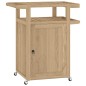 vidaXL Carrito de bar madera maciza de teca 70x50x90 cm vidaXL Carrito de bar madera maciza de teca 70x50x90 cm