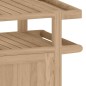 vidaXL Carrito de bar madera maciza de teca 70x50x90 cm vidaXL Carrito de bar madera maciza de teca 70x50x90 cm