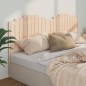 vidaXL Cabecero de cama madera maciza de pino 206x4x110 cm vidaXL Cabecero de cama madera maciza de pino 206x4x110 cm