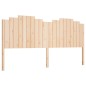 vidaXL Cabecero de cama madera maciza de pino 206x4x110 cm vidaXL Cabecero de cama madera maciza de pino 206x4x110 cm