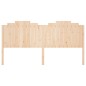 vidaXL Cabecero de cama madera maciza de pino 206x4x110 cm vidaXL Cabecero de cama madera maciza de pino 206x4x110 cm