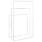 vidaXL Toallero de pie de hierro blanco 48x24x79 cm vidaXL Toallero de pie de hierro blanco 48x24x79 cm