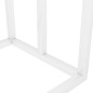 vidaXL Toallero de pie de hierro blanco 48x24x79 cm vidaXL Toallero de pie de hierro blanco 48x24x79 cm