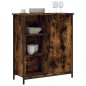 vidaXL Aparador de madera de ingeniería roble ahumado 70x30x80 cm