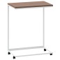 vidaXL Mesa auxiliar con ruedas de contrachapado blanco 55x35x70 cm vidaXL Mesa auxiliar con ruedas de contrachapado blanco 55x35x70 cm