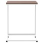 vidaXL Mesa auxiliar con ruedas de contrachapado blanco 55x35x70 cm vidaXL Mesa auxiliar con ruedas de contrachapado blanco 55x35x70 cm
