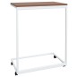 vidaXL Mesa auxiliar con ruedas de contrachapado blanco 55x35x70 cm vidaXL Mesa auxiliar con ruedas de contrachapado blanco 55x35x70 cm