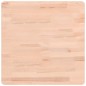 vidaXL Tablero de mesa cuadrado de madera maciza de haya 50x50x1,5 cm vidaXL Tablero de mesa cuadrado de madera maciza de haya 50x50x1,5 cm