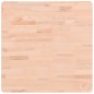 vidaXL Tablero de mesa cuadrado de madera maciza de haya 60x60x2,5 cm vidaXL Tablero de mesa cuadrado de madera maciza de haya 60x60x2,5 cm