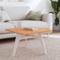 vidaXL Tablero de mesa cuadrado de madera maciza de haya 60x60x1,5 cm vidaXL Tablero de mesa cuadrado de madera maciza de haya 60x60x1,5 cm