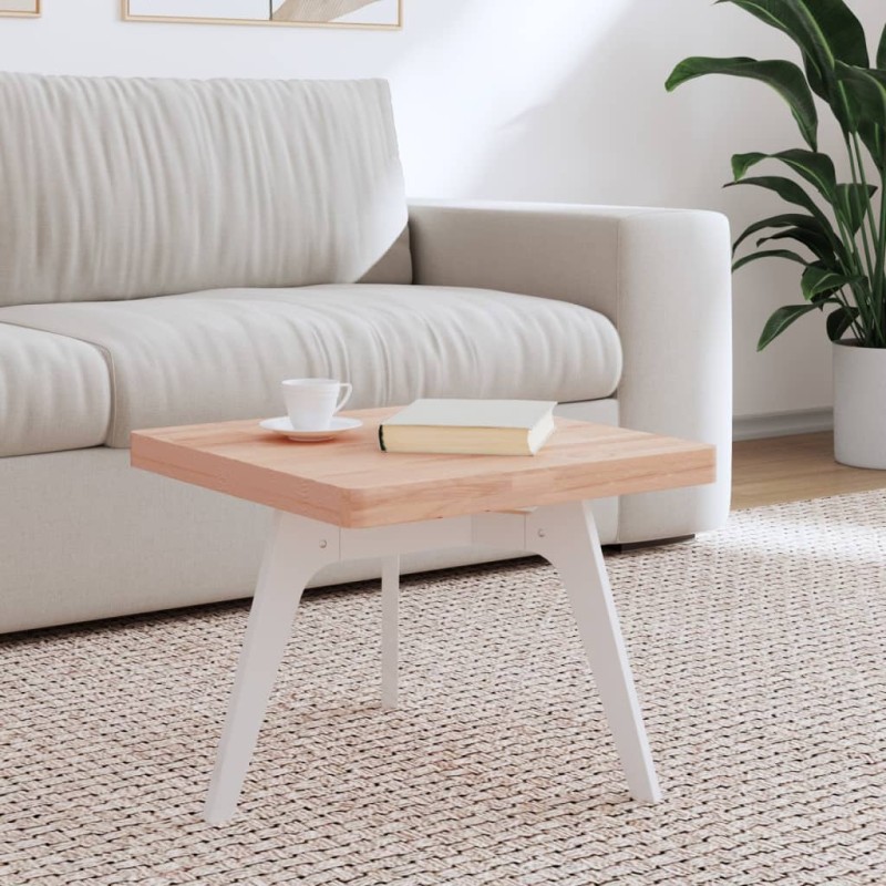 vidaXL Tablero de mesa cuadrado de madera maciza de haya 50x50x4 cm vidaXL Tablero de mesa cuadrado de madera maciza de haya 50x50x4 cm