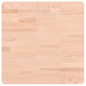 vidaXL Tablero de mesa cuadrado de madera maciza de haya 50x50x4 cm vidaXL Tablero de mesa cuadrado de madera maciza de haya 50x50x4 cm