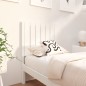 vidaXL Cabecero de cama madera maciza de pino blanco 80,5x4x100 cm vidaXL Cabecero de cama madera maciza de pino blanco 80,5x4x100 cm