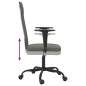 vidaXL Silla de oficina de tela gris oscuro vidaXL Silla de oficina de tela gris oscuro
