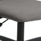 vidaXL Silla de oficina de tela gris oscuro vidaXL Silla de oficina de tela gris oscuro