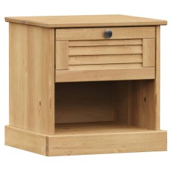 vidaXL Mesita de noche VIGO madera maciza de pino 42x35x40 cm