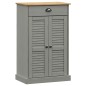 vidaXL Zapatero VIGO madera maciza de pino gris 60x35x96 cm vidaXL Zapatero VIGO madera maciza de pino gris 60x35x96 cm