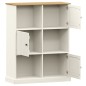 vidaXL Librería VIGO madera maciza de pino blanco 90x35x114,5 cm vidaXL Librería VIGO madera maciza de pino blanco 90x35x114,5 cm